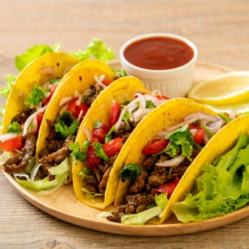 Cabeza / Beef Head Taco.